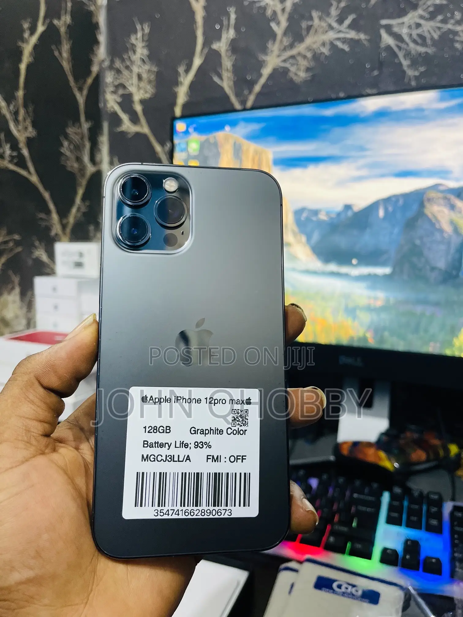 Apple iPhone 12 Pro Max 128 GB Black