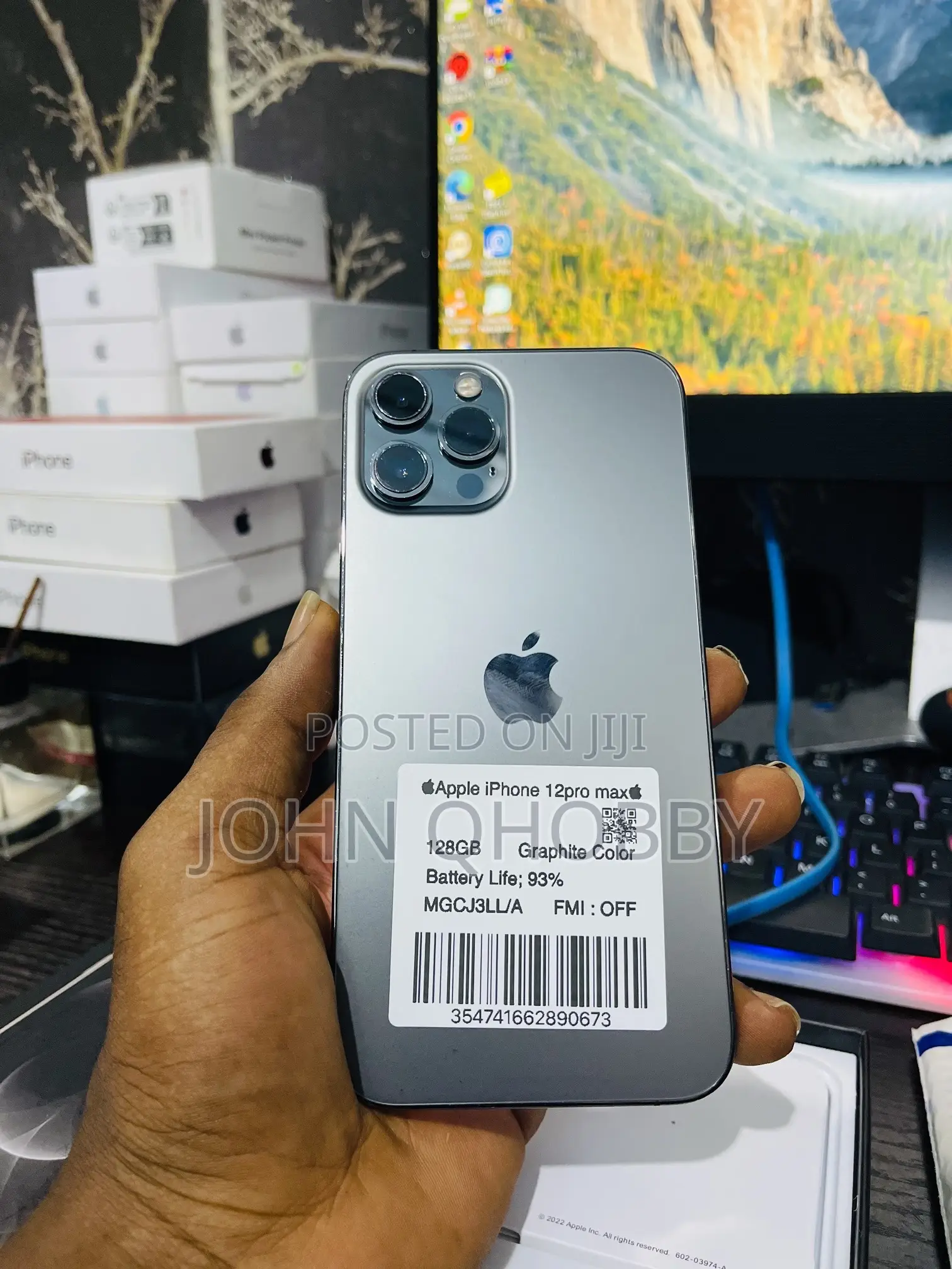 Apple iPhone 12 Pro Max 128 GB Black