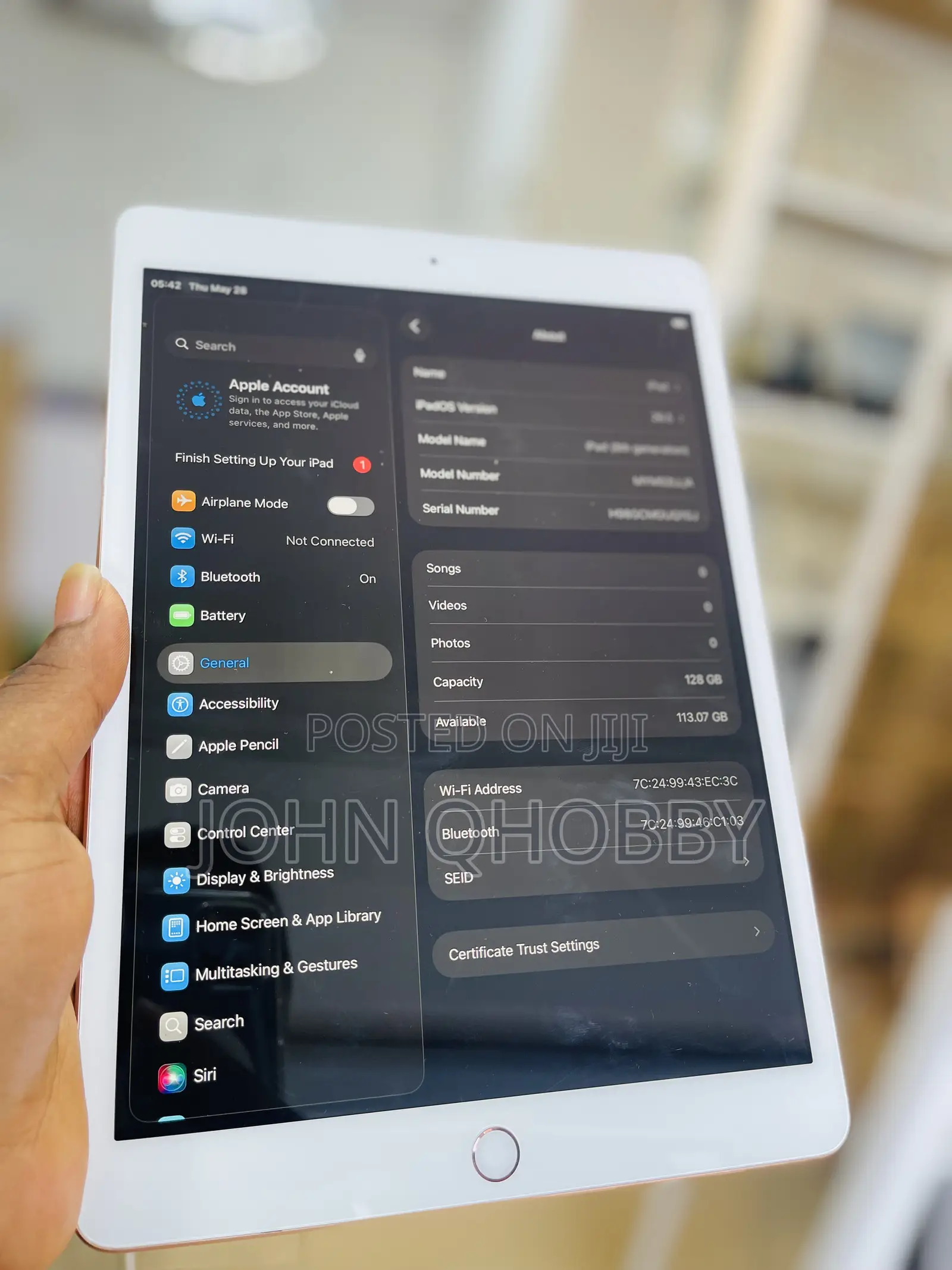 Apple iPad 10.2 (2020) 128 GB Pink