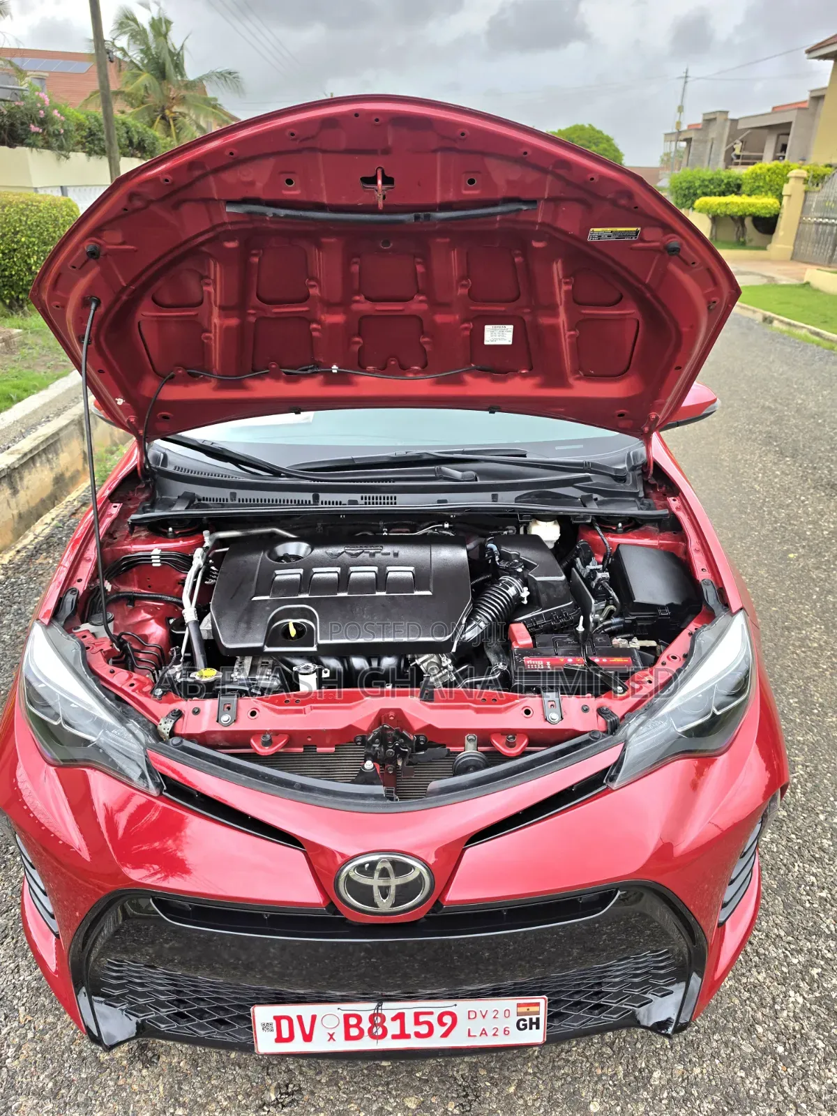 Toyota Corolla SE Special Edition 4dr Sedan (1.8L 4cyl CVT) 2017 Red