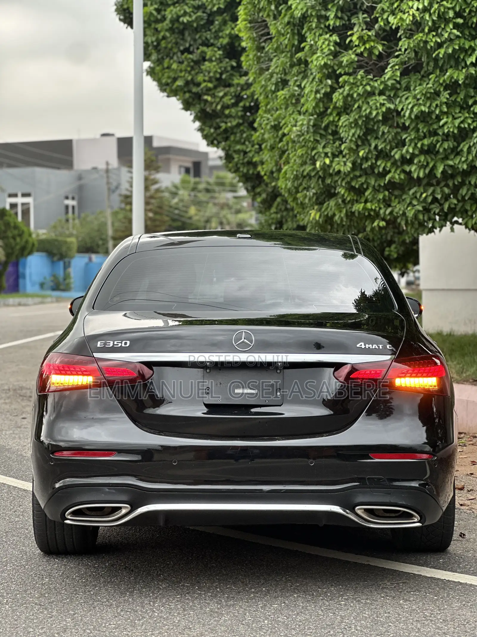 Mercedes-Benz E350 2021 Black