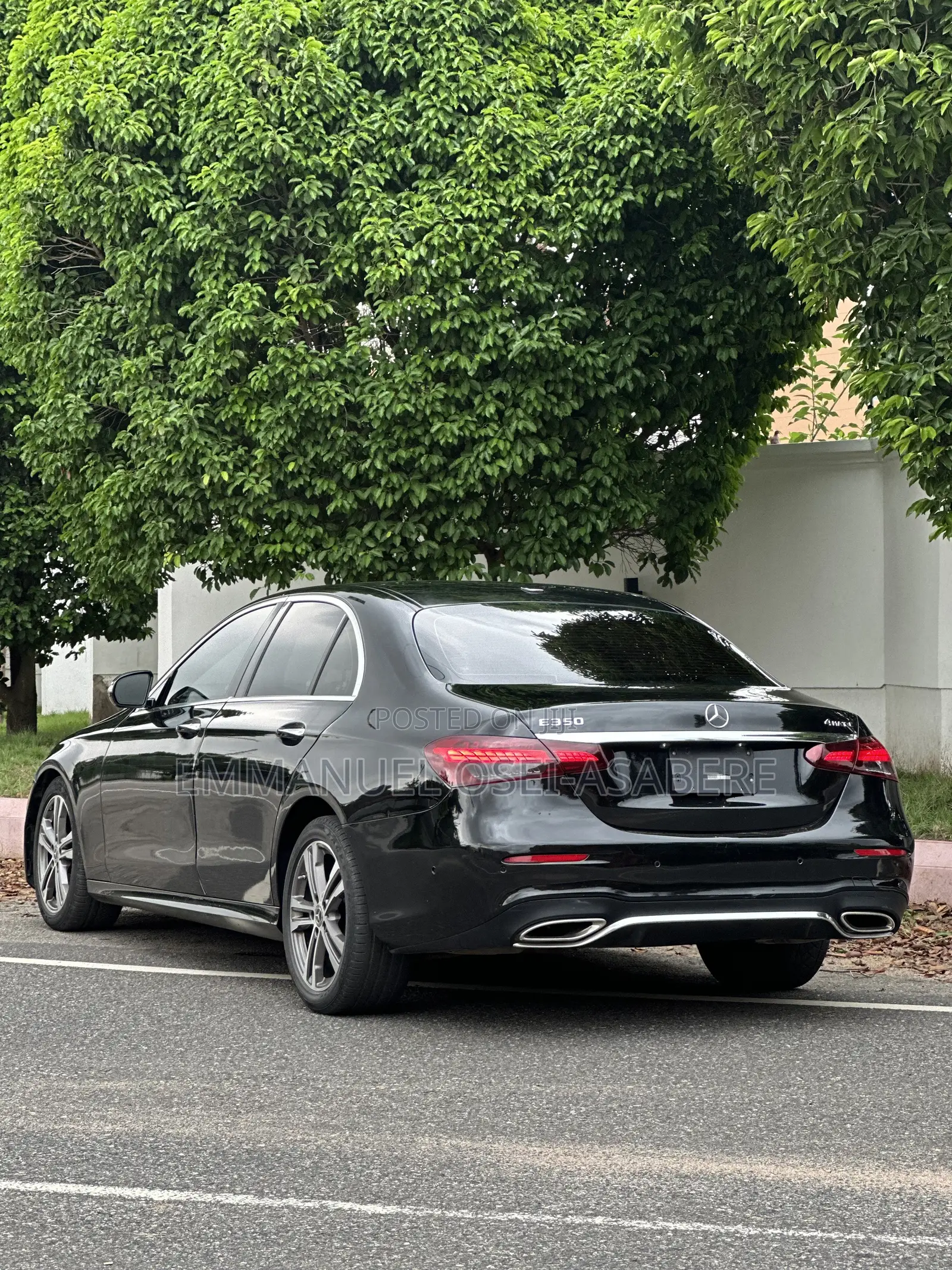 Mercedes-Benz E350 2021 Black