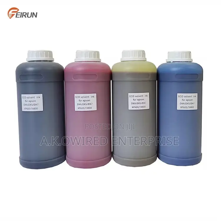High Quality 1000ml Eco-solvent Epson Xp600 13200 Dx4 Dx5 Dx7 Dx11