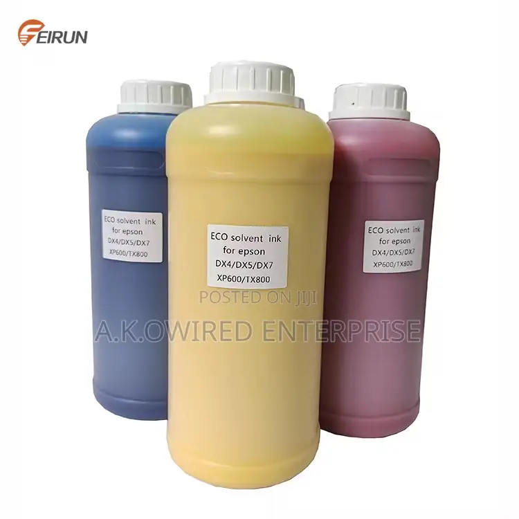High Quality 1000ml Eco-solvent Epson Xp600 13200 Dx4 Dx5 Dx7 Dx11