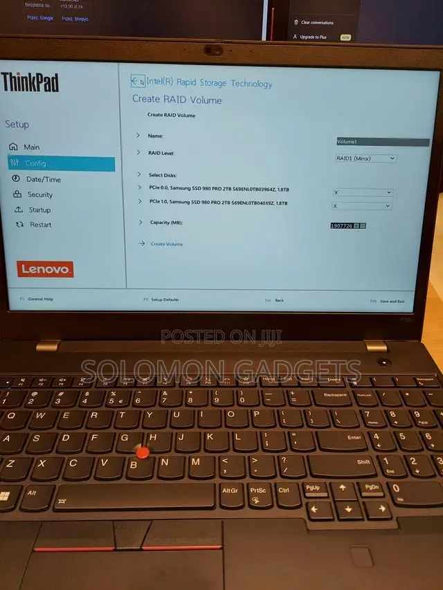 Laptop Lenovo ThinkPad P15s 16GB Intel Core i7 SSD 1T