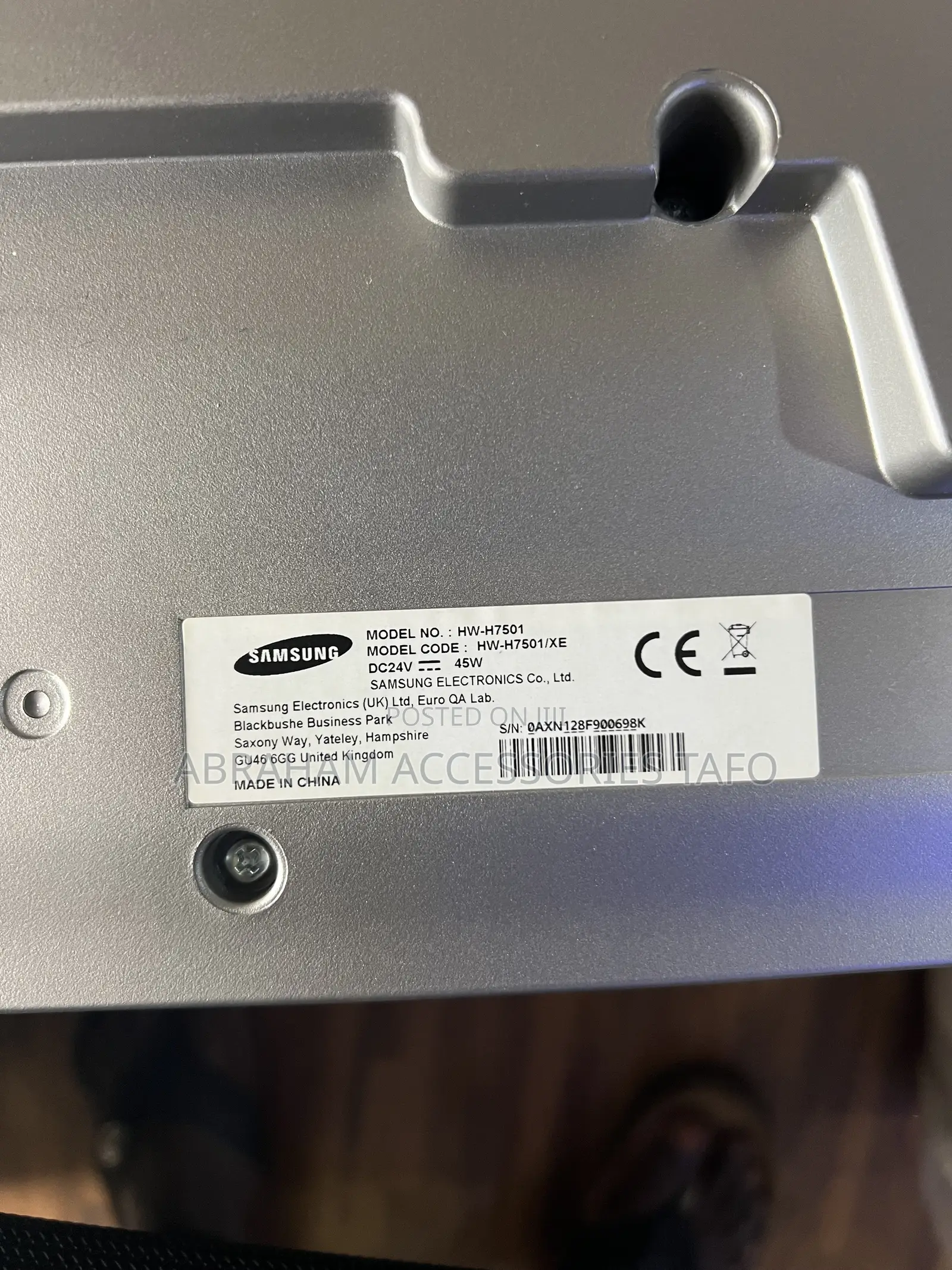 Samsung Hw-H7501