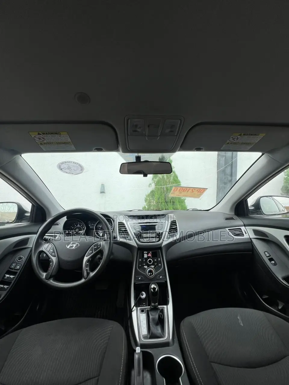 Hyundai Elantra Limited 4dr Sedan (1.8L 4cyl 6A) 2015 Silver