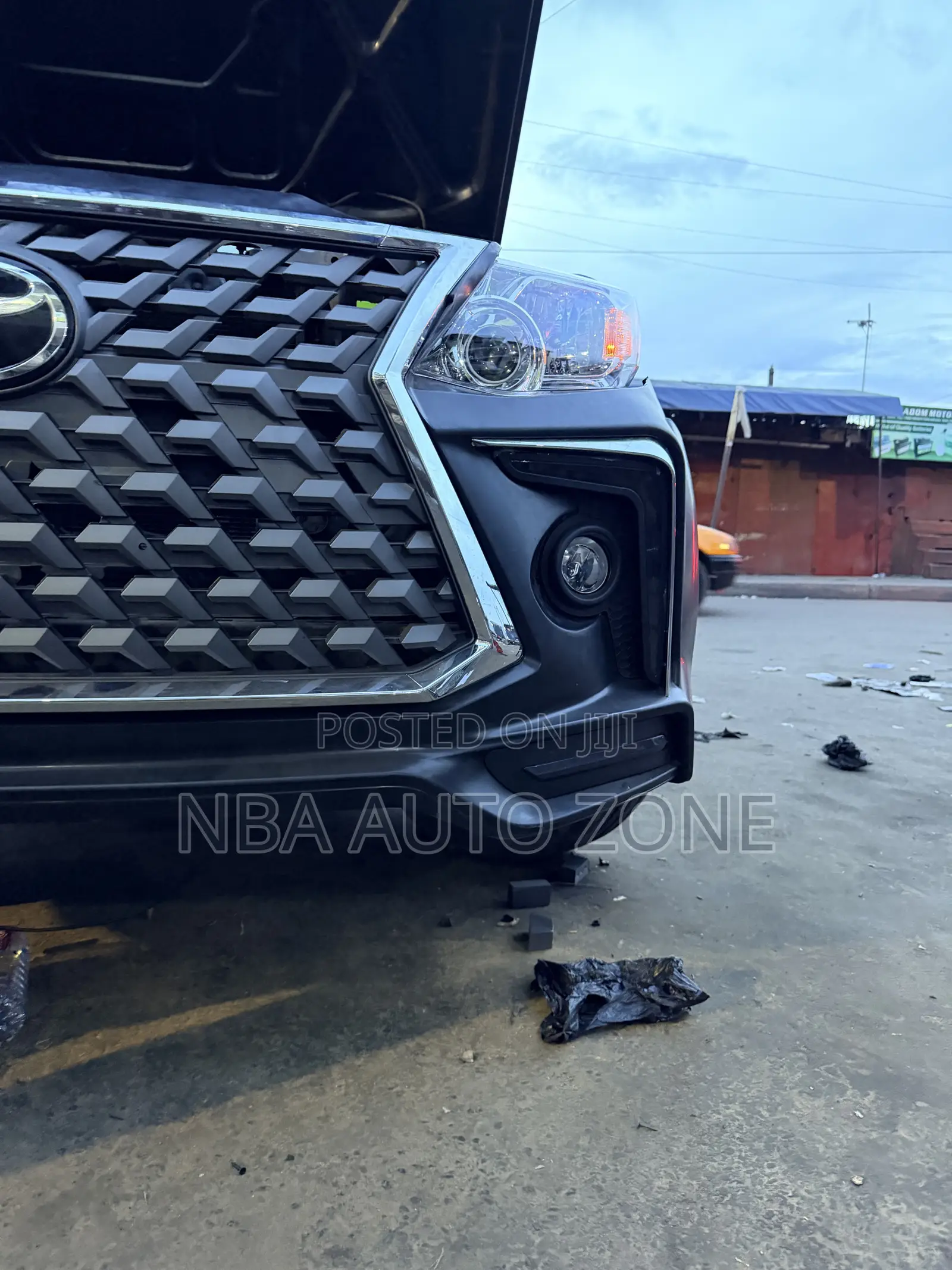 Toyota Fortuner 2009-2015 Upgrade Lexus Spec Bumper Front and Rear