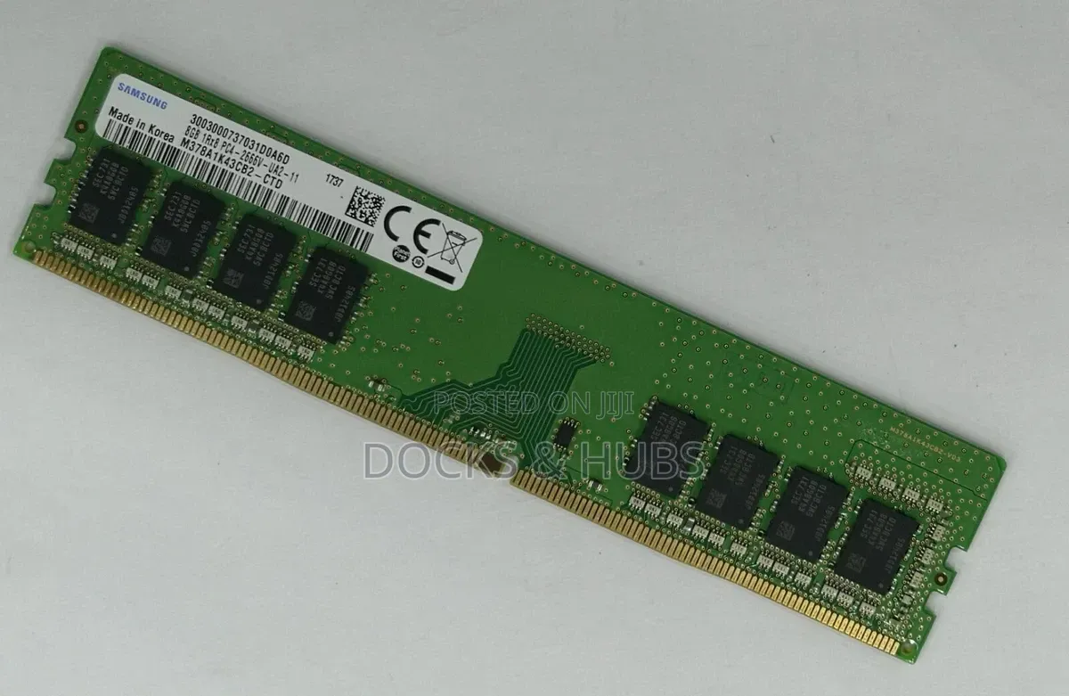 Samsung 8gb Ddr4 2666 Desktop Dimm Ram 1rx8 Pc4-21300 for Desktop Pc
