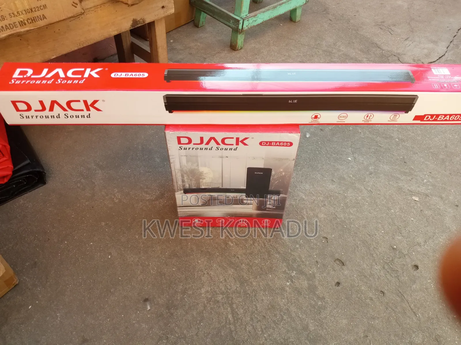 Djack Dj-Ba605 Wireless Tv Soundbar
