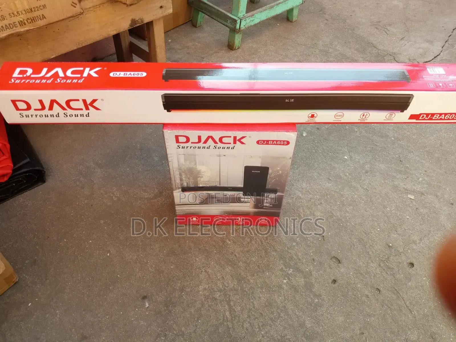 Djack Dj-Ba605 Cable Tv Soundbar