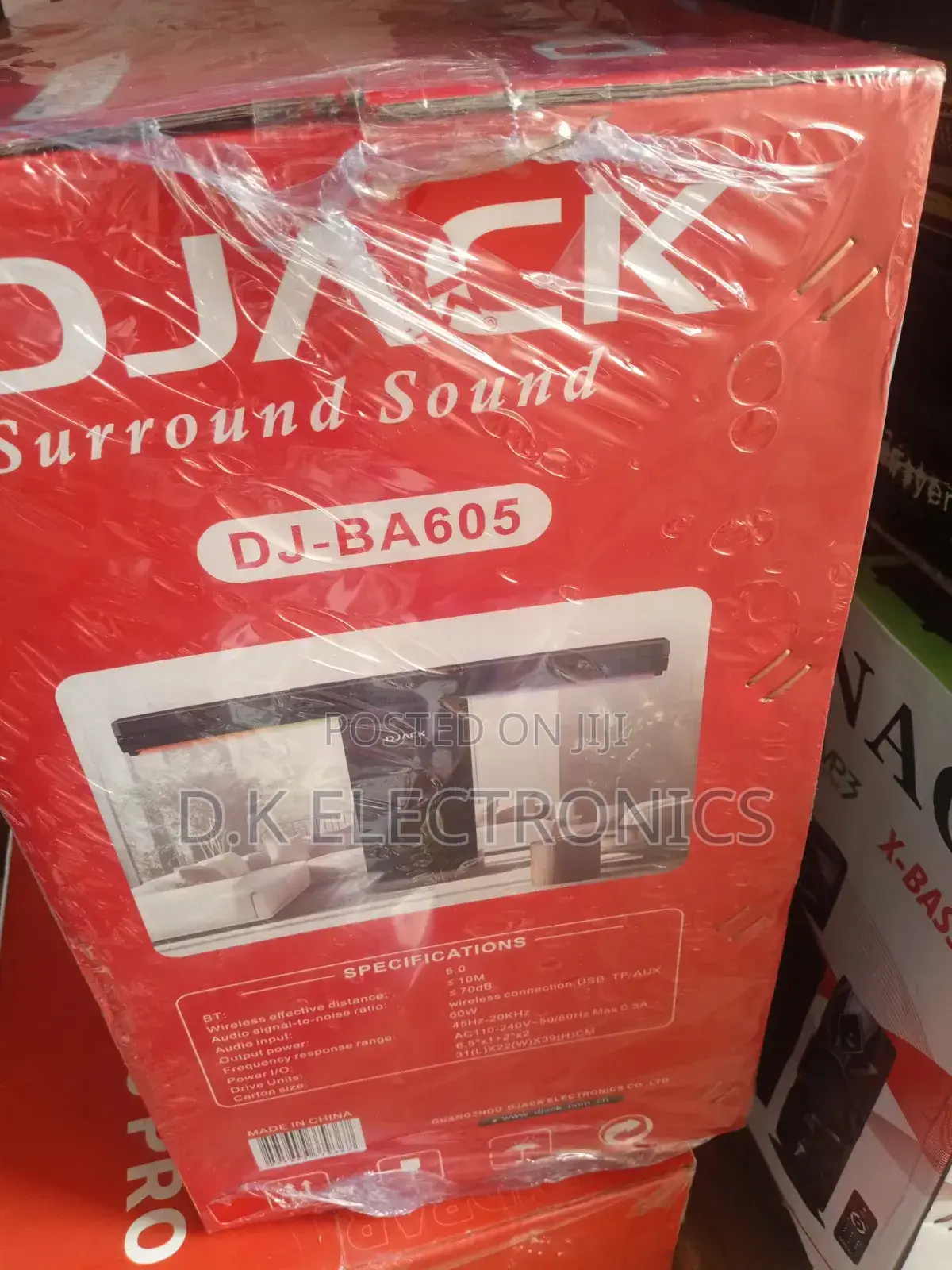 Djack Dj-Ba605 Cable Tv Soundbar