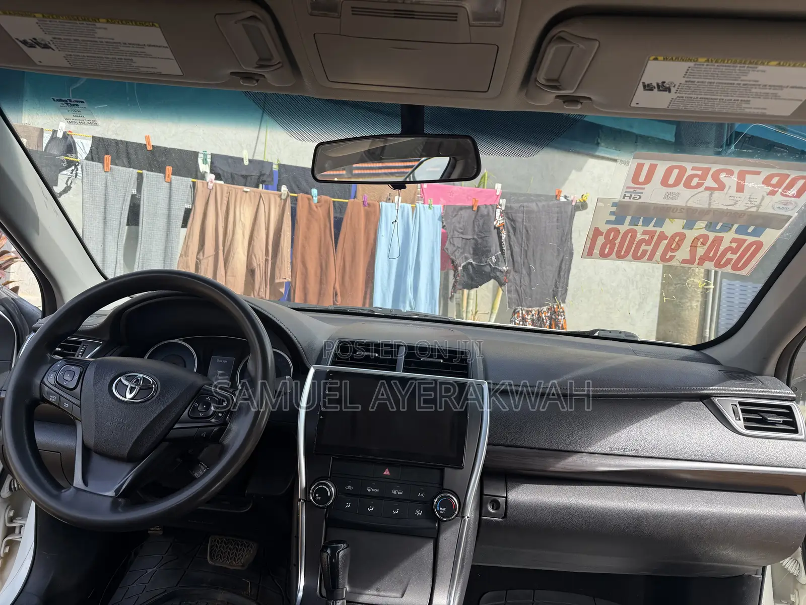 Toyota Camry 2017 White