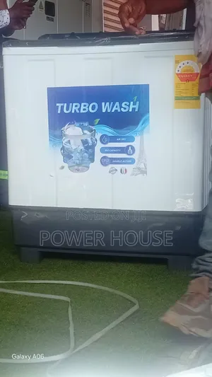 Flamino 12kg Twin Tub Washer – Strong Motor Quick Spin Dry12kg