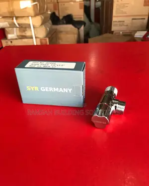 German Made Chrome Angle Valve 1/2 X 1/2