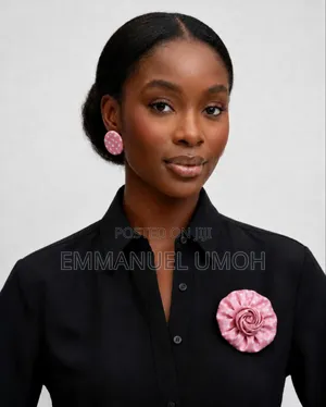 Classic Ladies Brooches With Matching Earrings