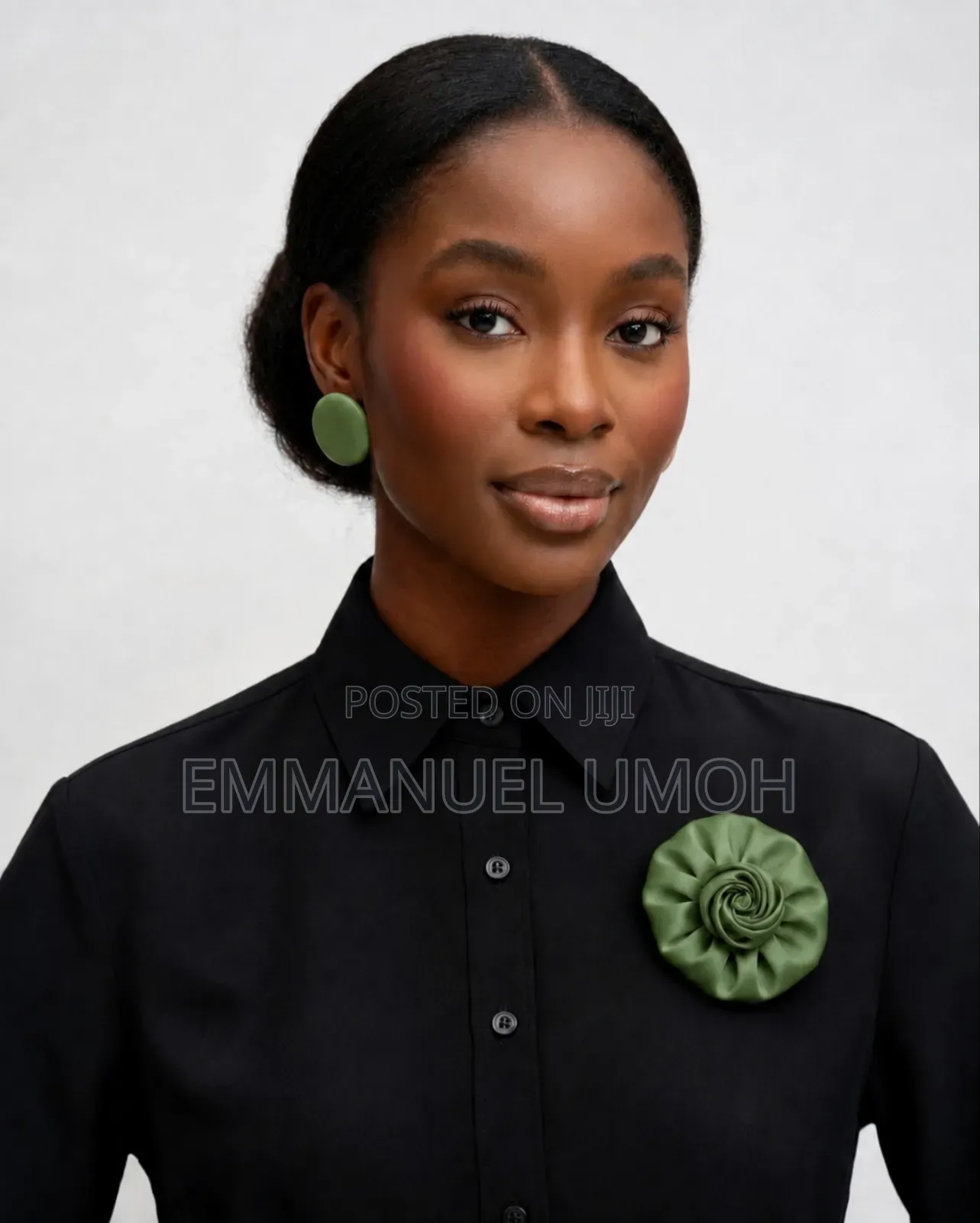 Classic Ladies Brooches With Matching Earrings