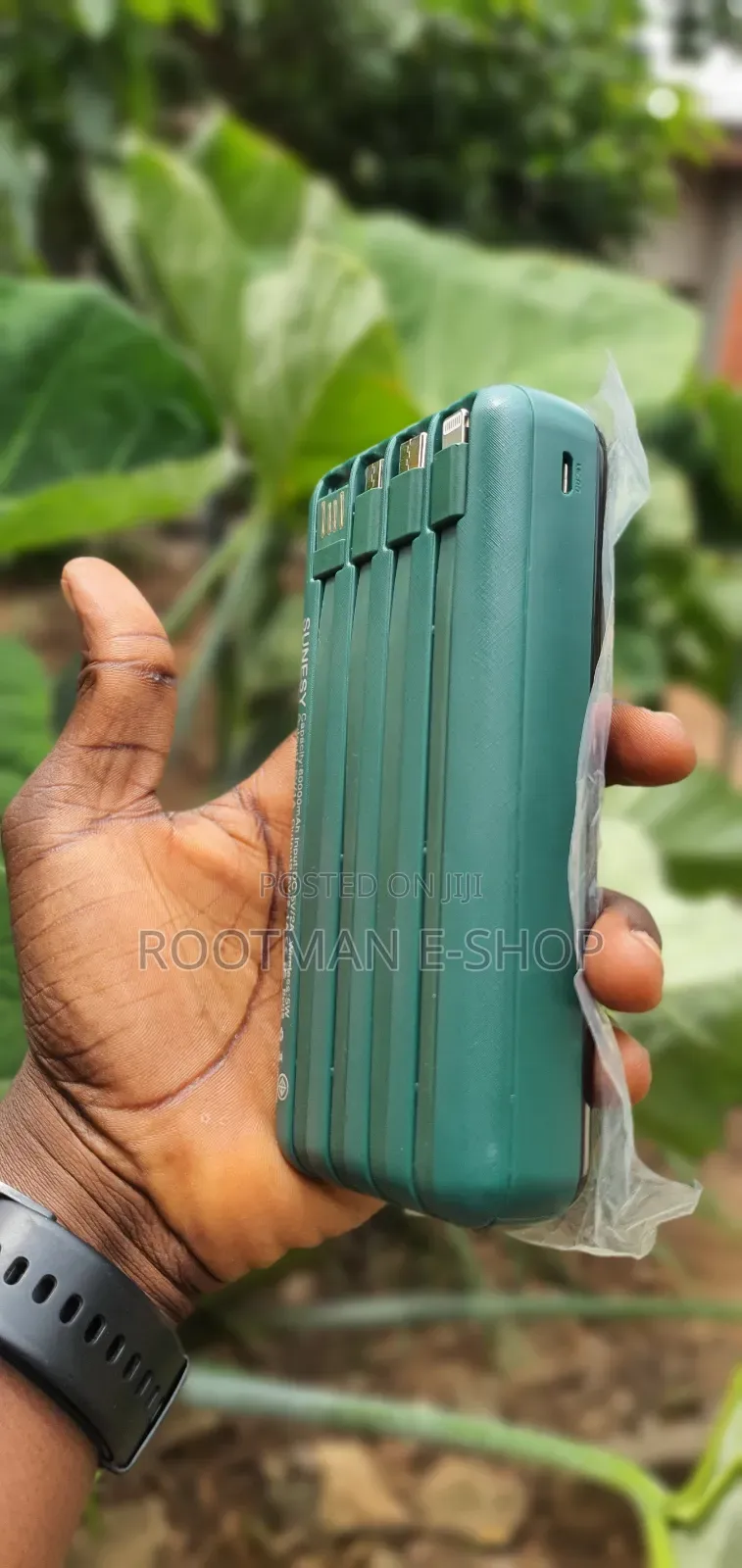 4 in 1 Flash Powerbank With Led Display (Supports Wireless Charging)