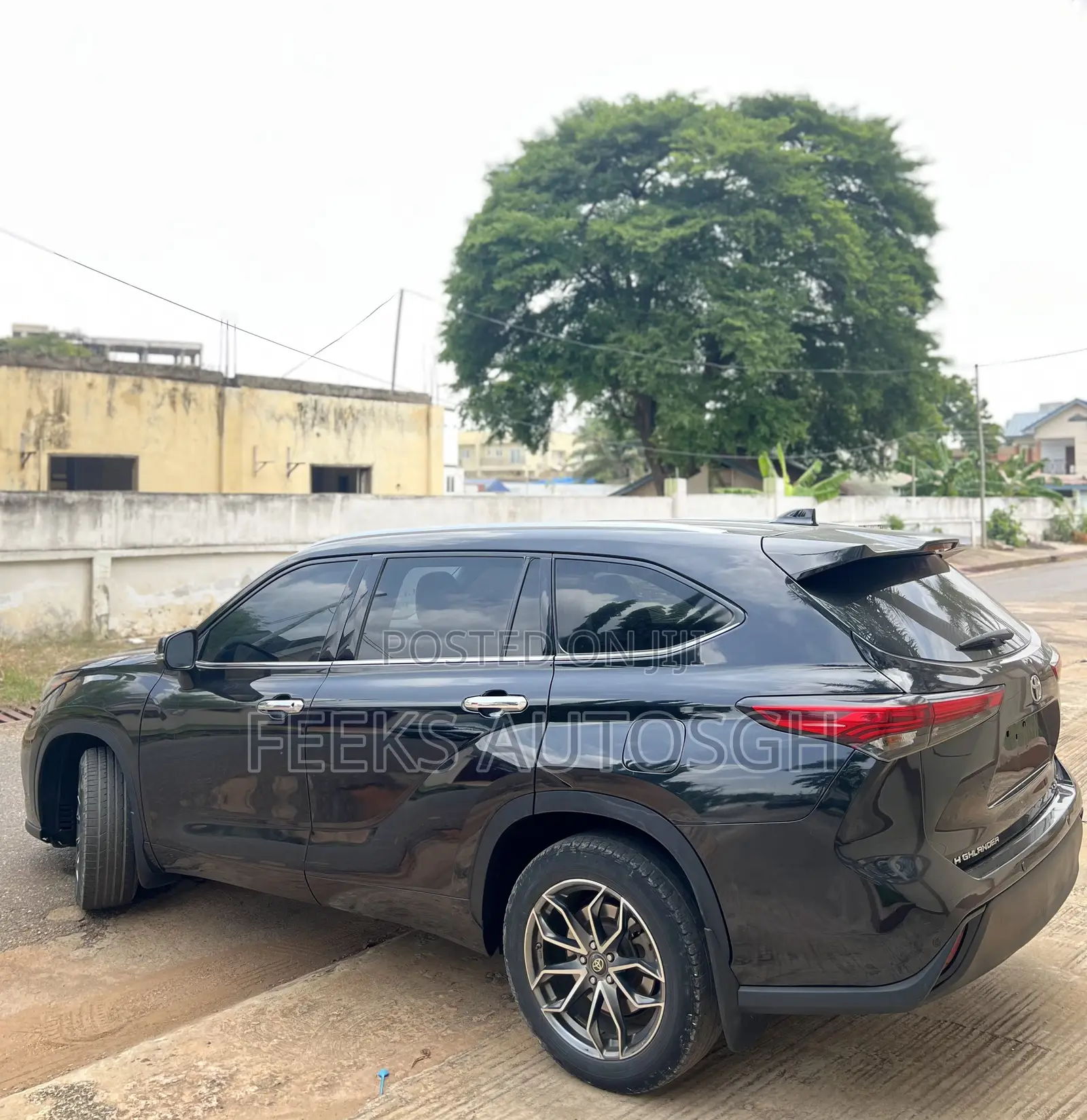 Toyota Highlander XLE 2021 Black