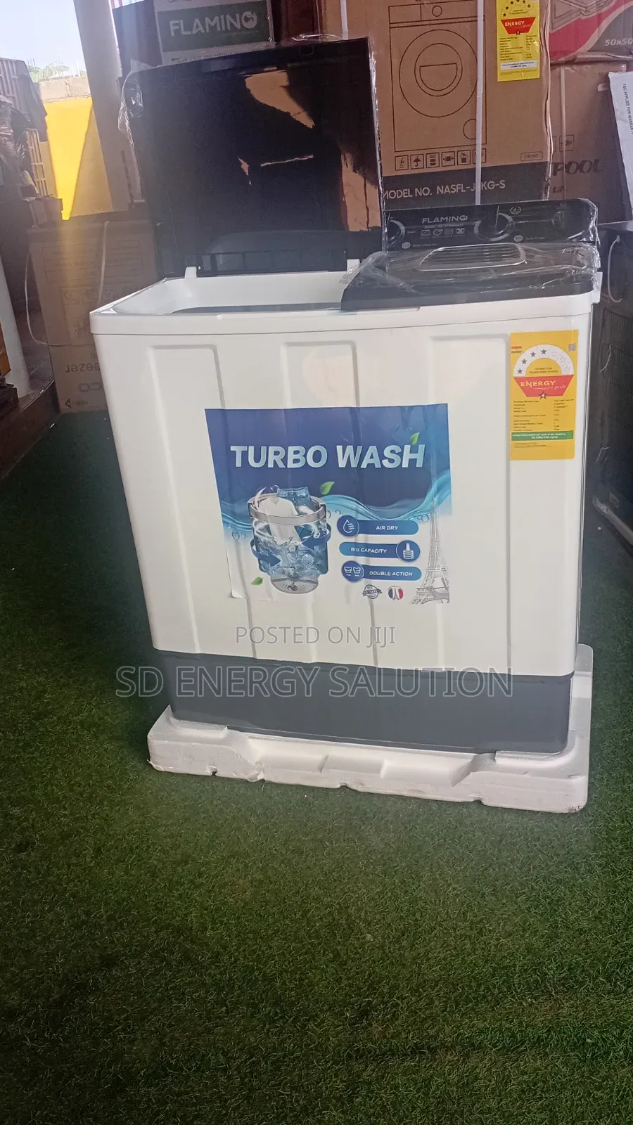 Flamino Washing Machine – Quick Wash Deep Clean Technology 11kg