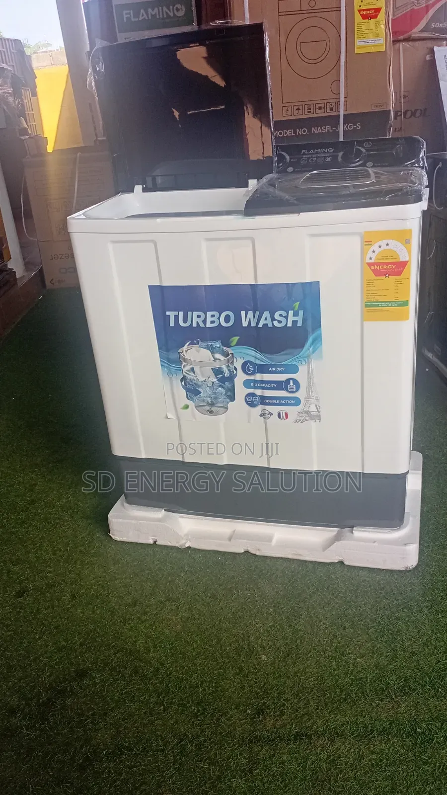 Flamino Automatic Washing Machine – Durable Efficient Laundry Care