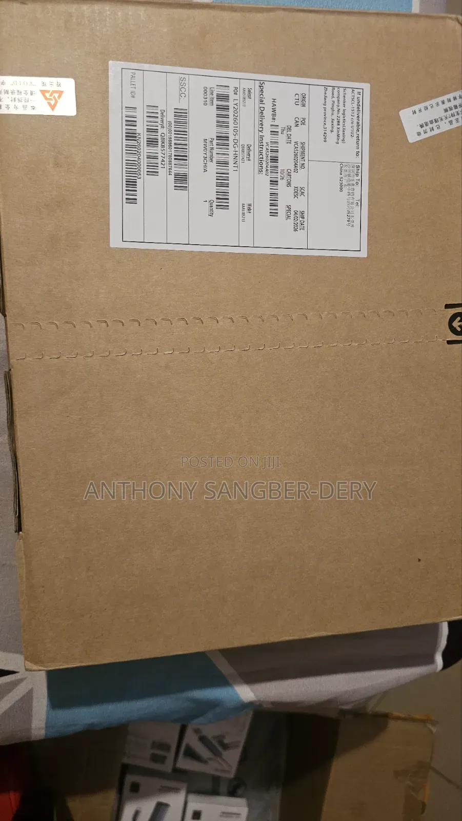 New Laptop Apple MacBook Air 2025 M4 13-inch 16GB Apple M4 SSD 256GB
