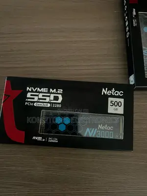 500gig Nvme Netac M.2 SSD