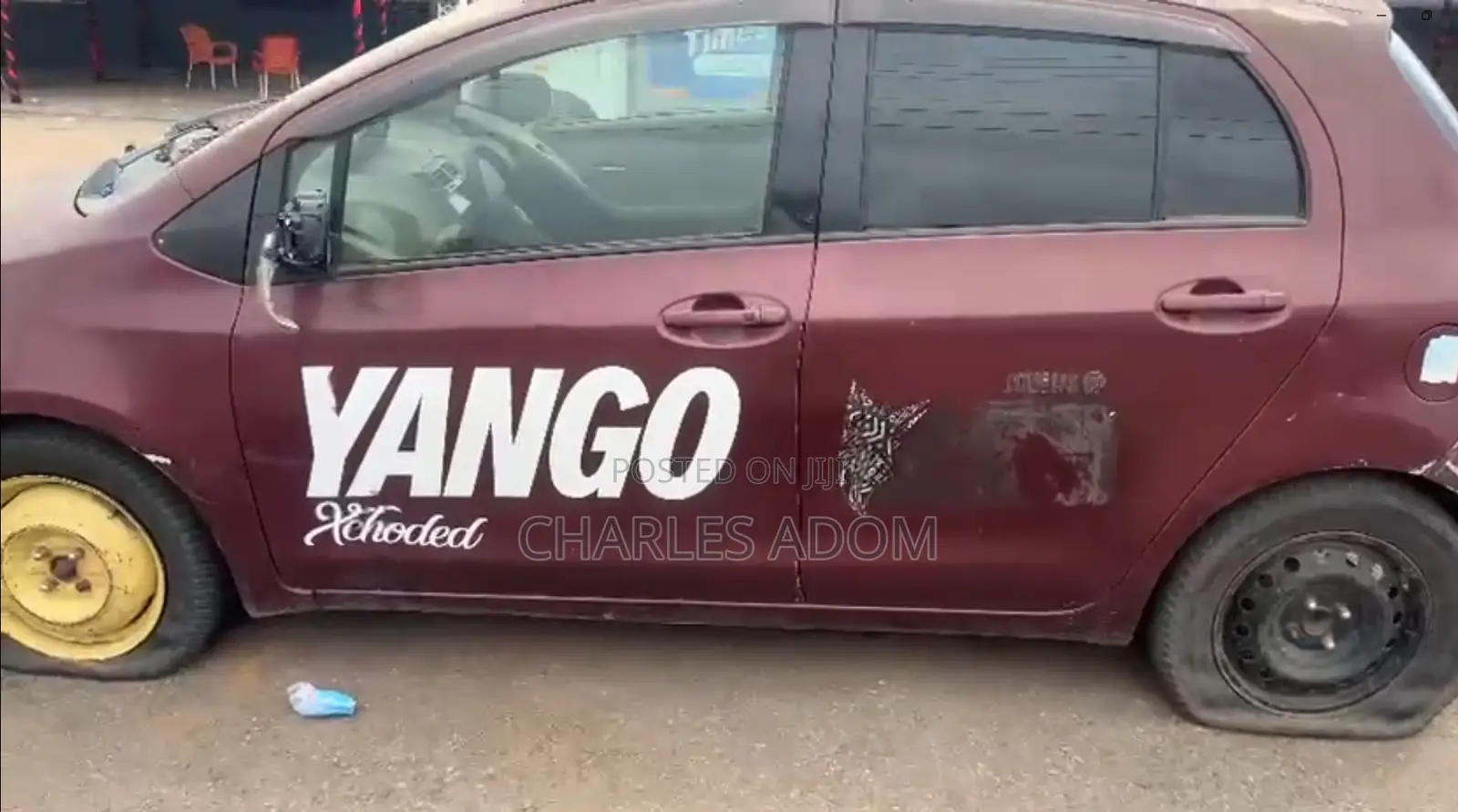 Toyota Vitz 2010 Red
