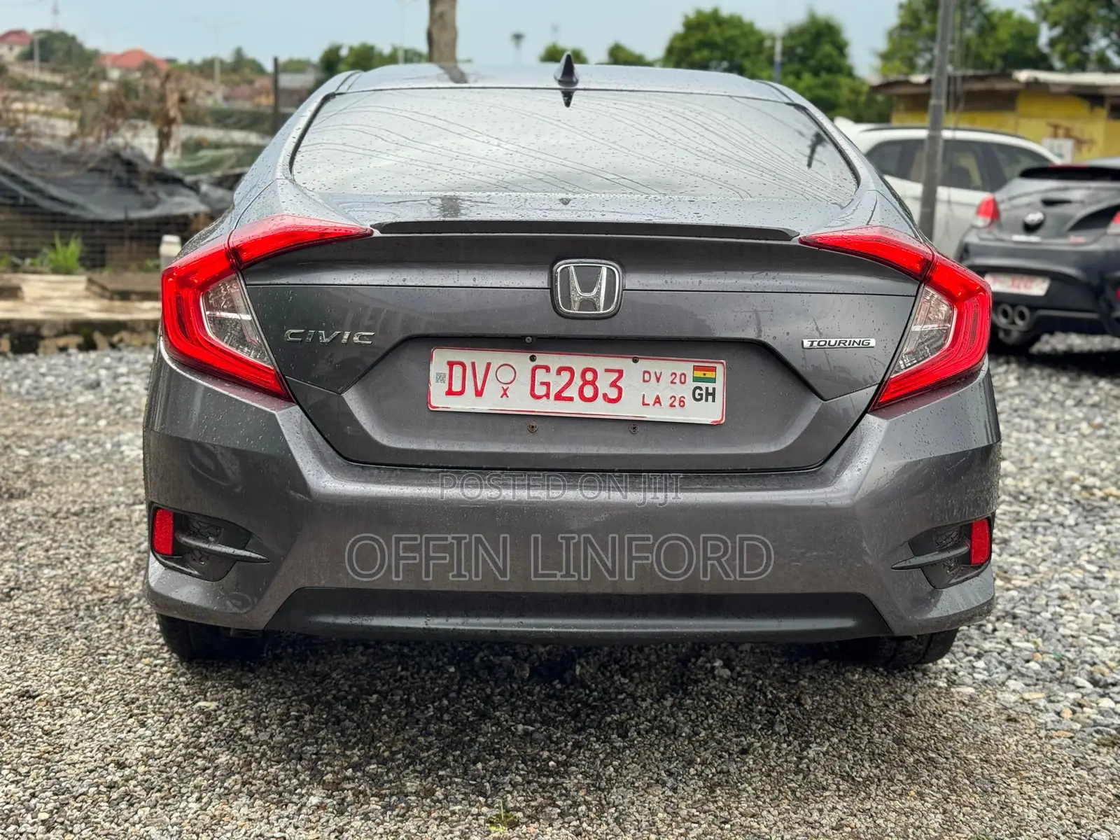 Honda Civic Touring 4dr Sedan (1.5L 4cyl) 2017 Gray