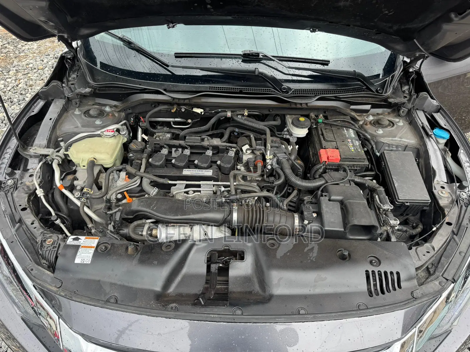 Honda Civic Touring 4dr Sedan (1.5L 4cyl) 2017 Gray
