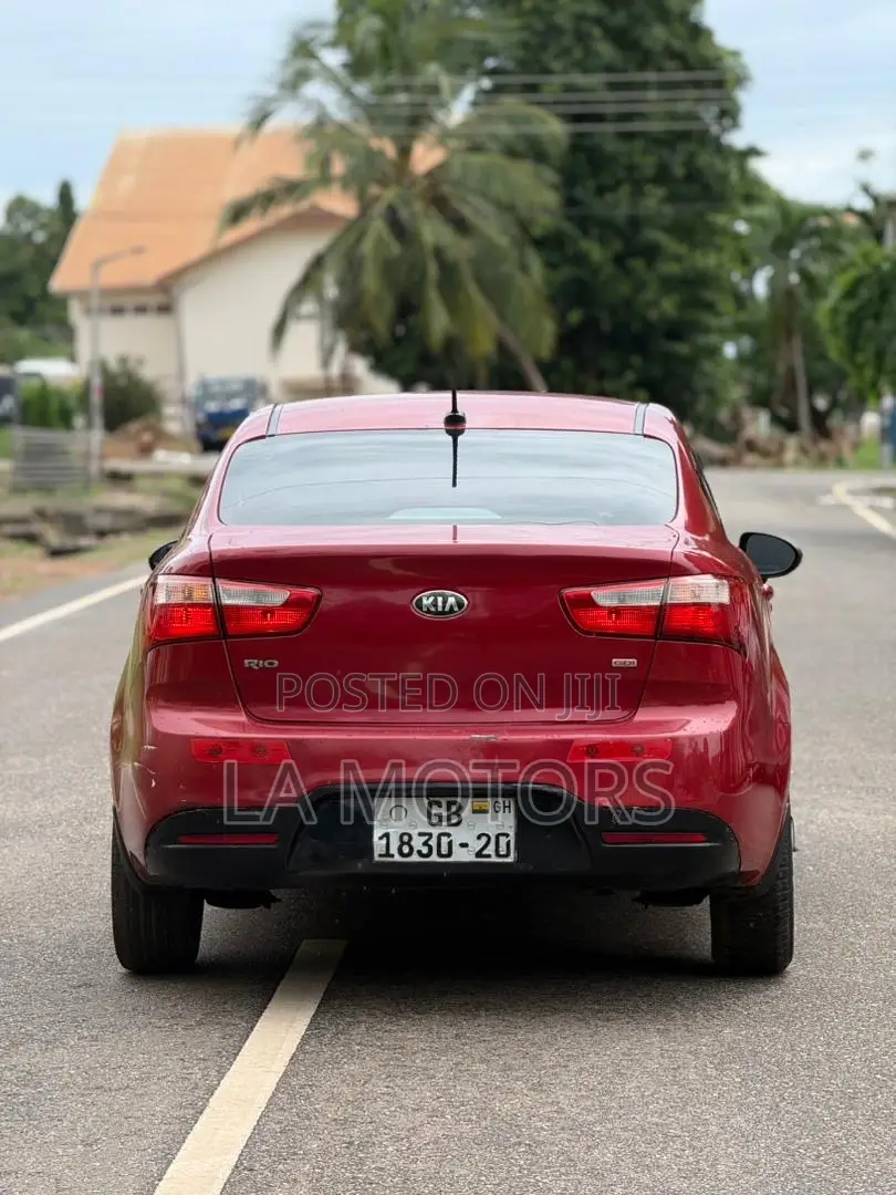 Kia Rio 2015 Red