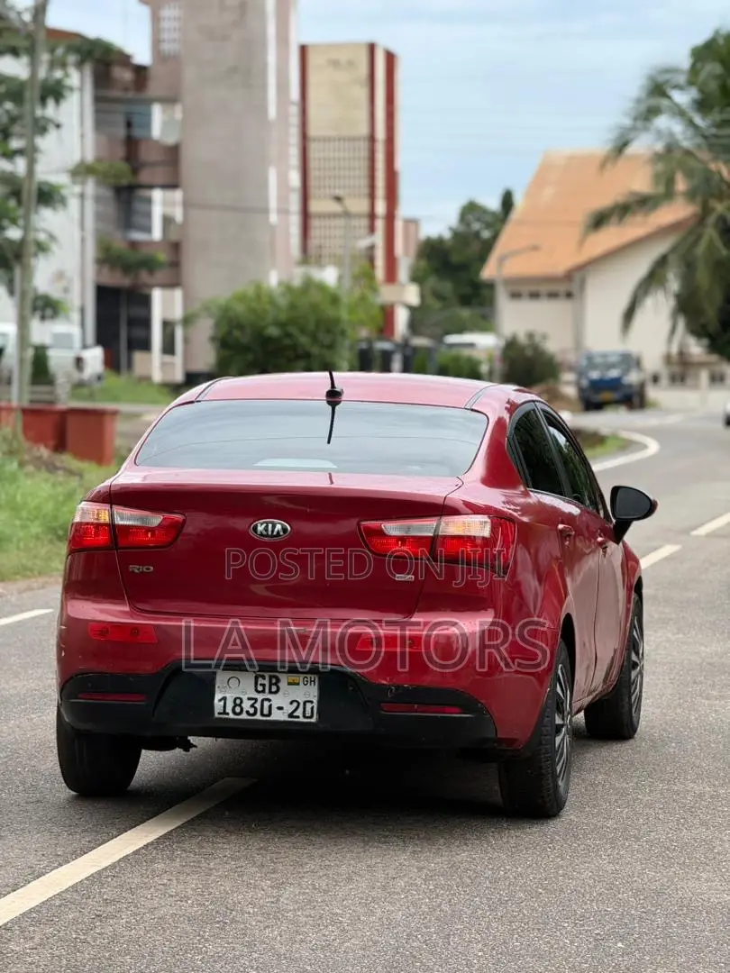 Kia Rio 2015 Red