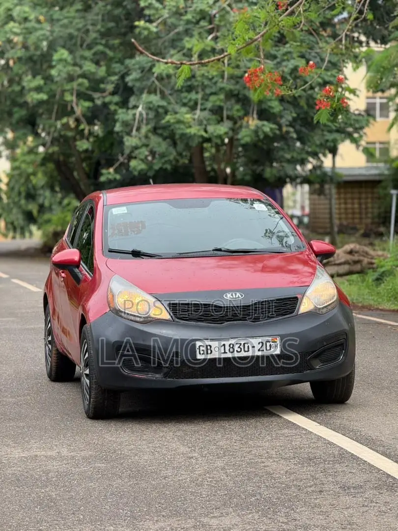 Kia Rio 2015 Red