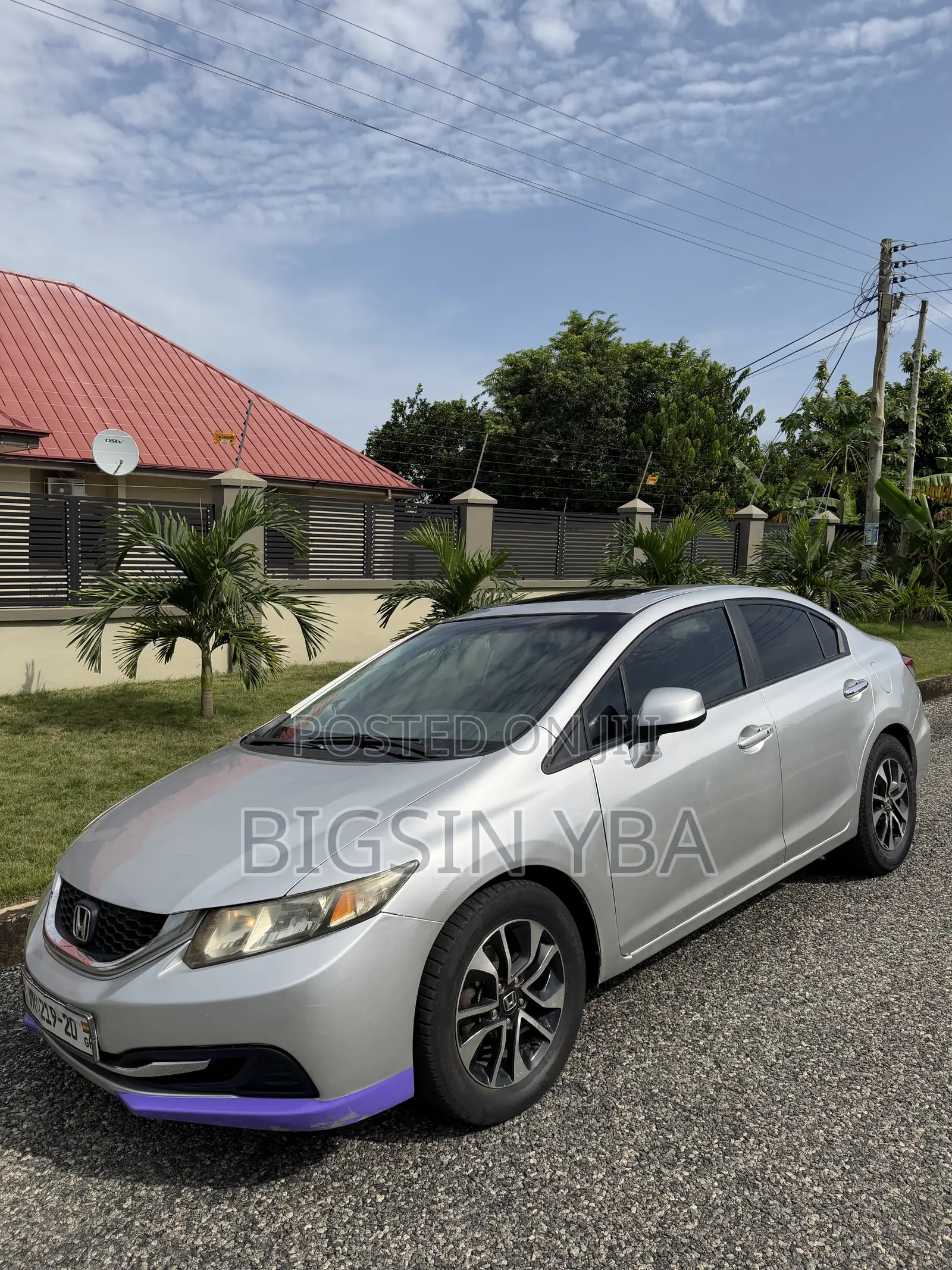 Honda Civic Sedan EX-L 2013 Silver
