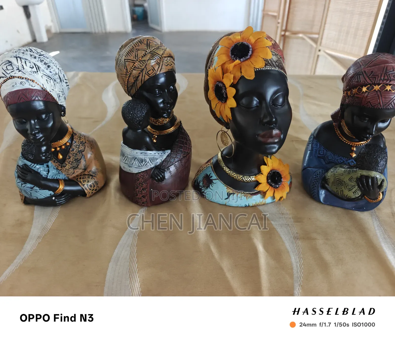 African Woman Living Room Decor