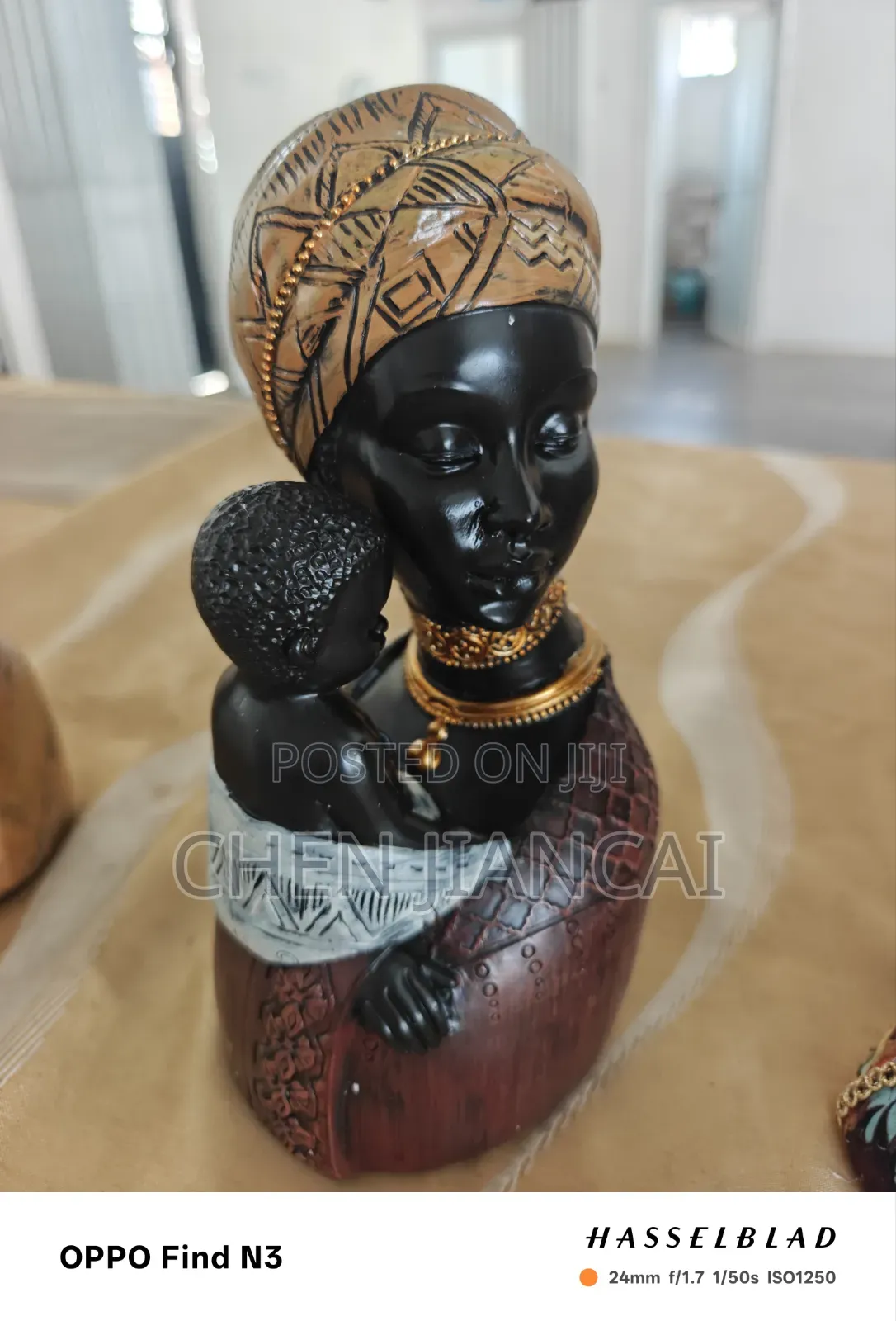 African Woman Living Room Decor