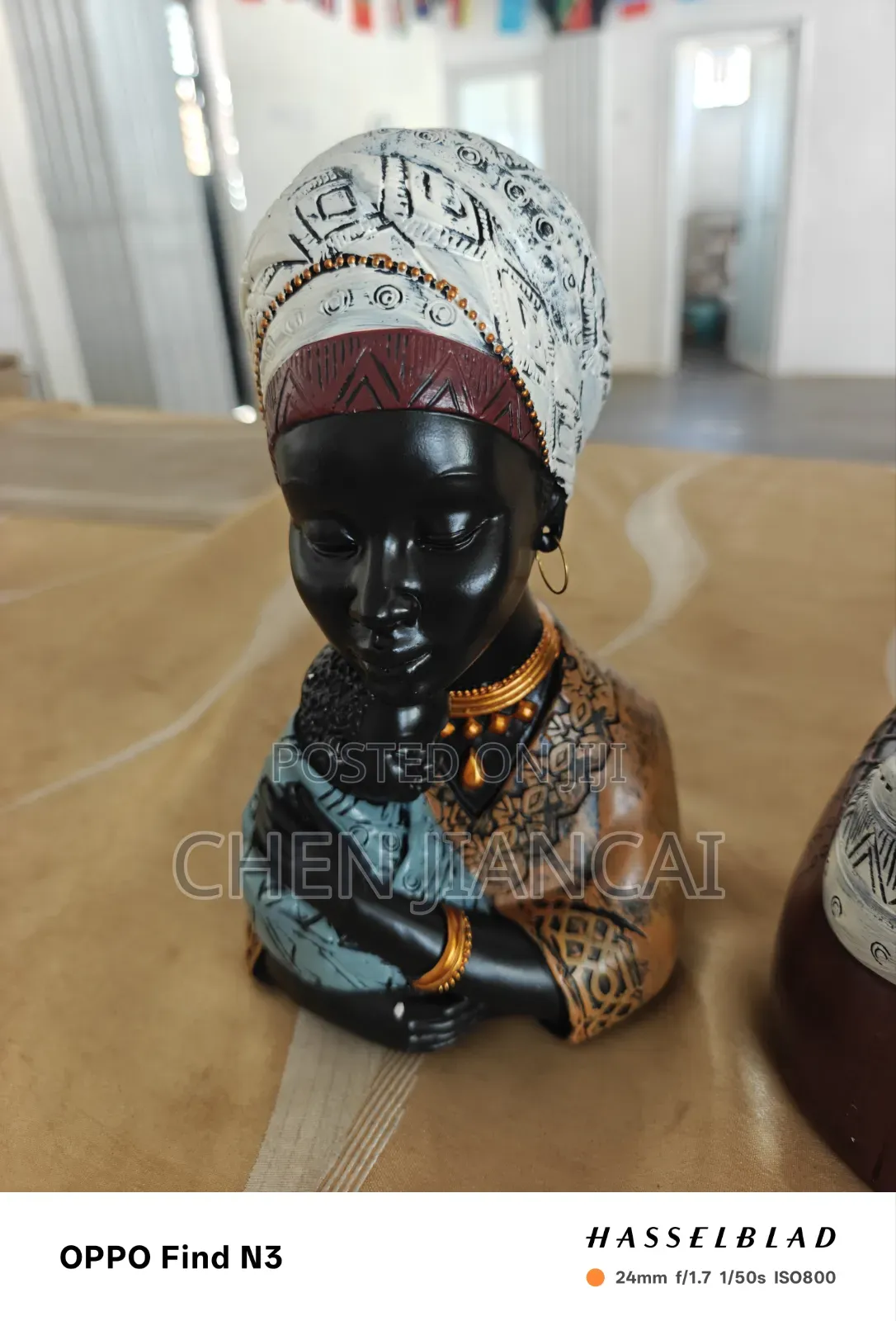 African Woman Living Room Decor