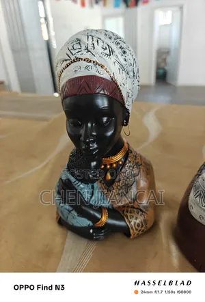 African Woman Living Room Decor
