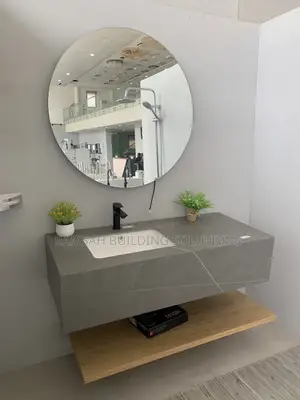 Modern Floating Bathroom Vanity With Mirror