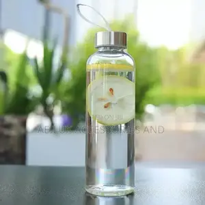 Glass Water Bottle