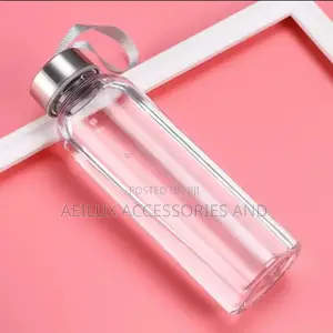 Glass Water Bottle