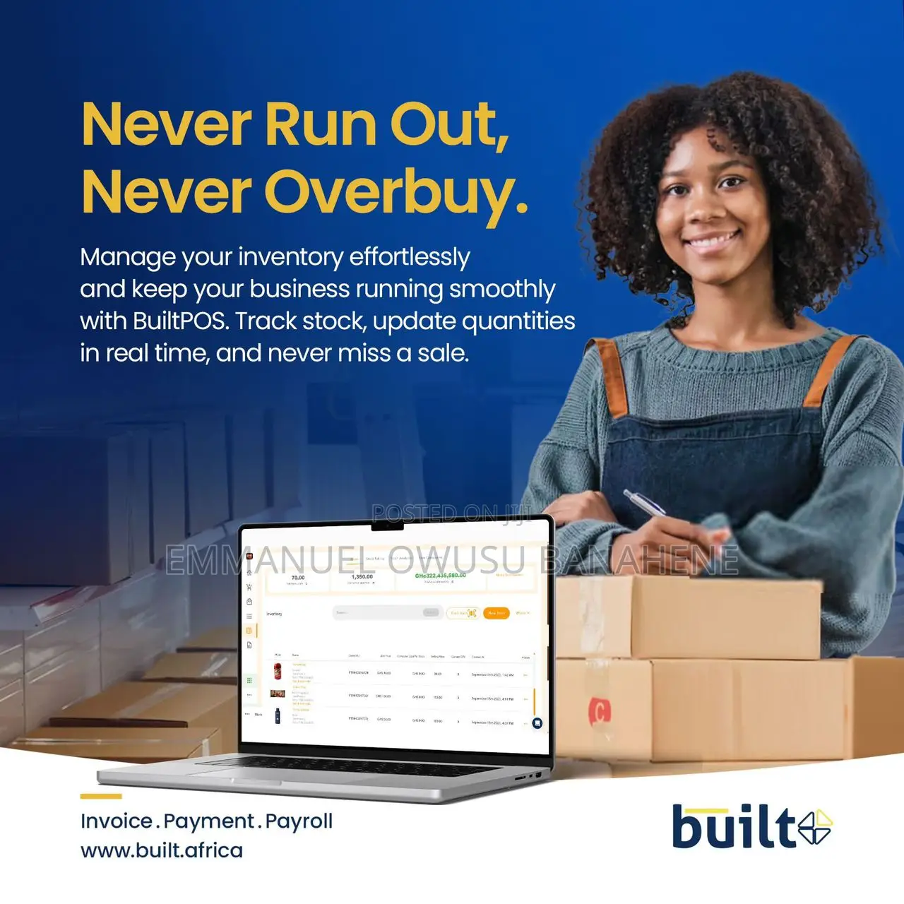 Builtpos Pos System for Shops Retail Stores