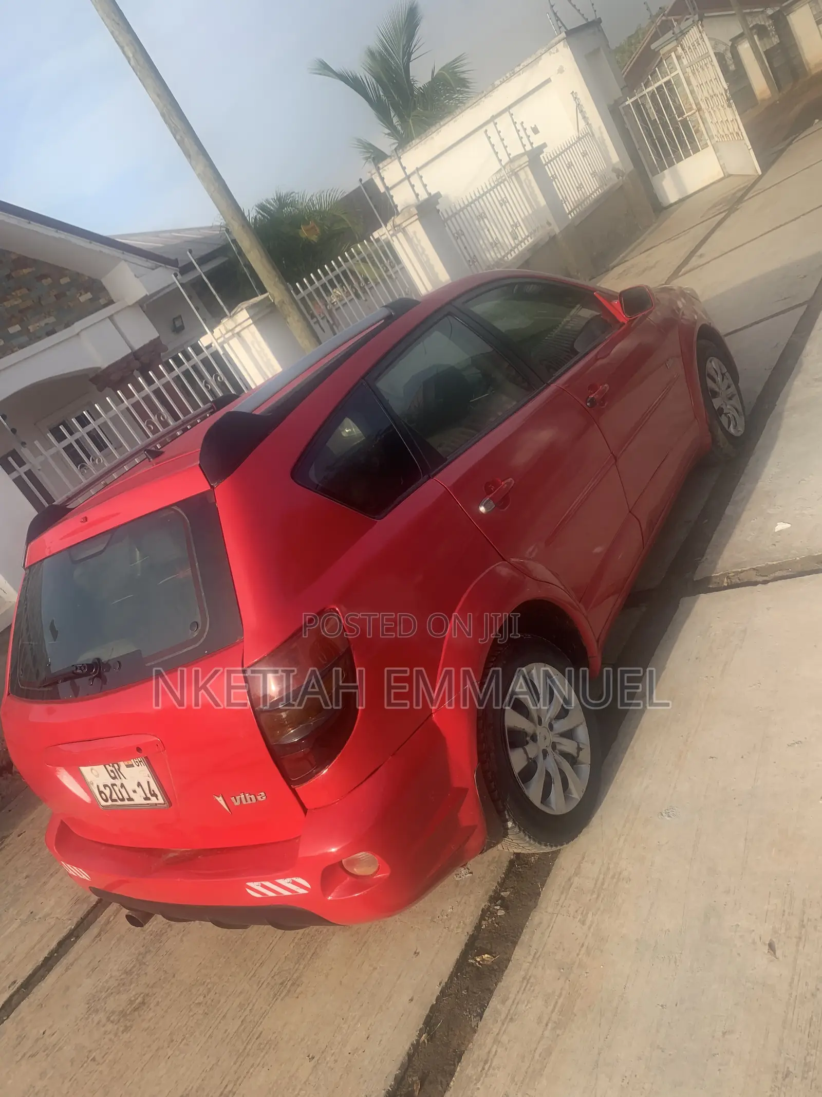 Pontiac Vibe 2008 Red