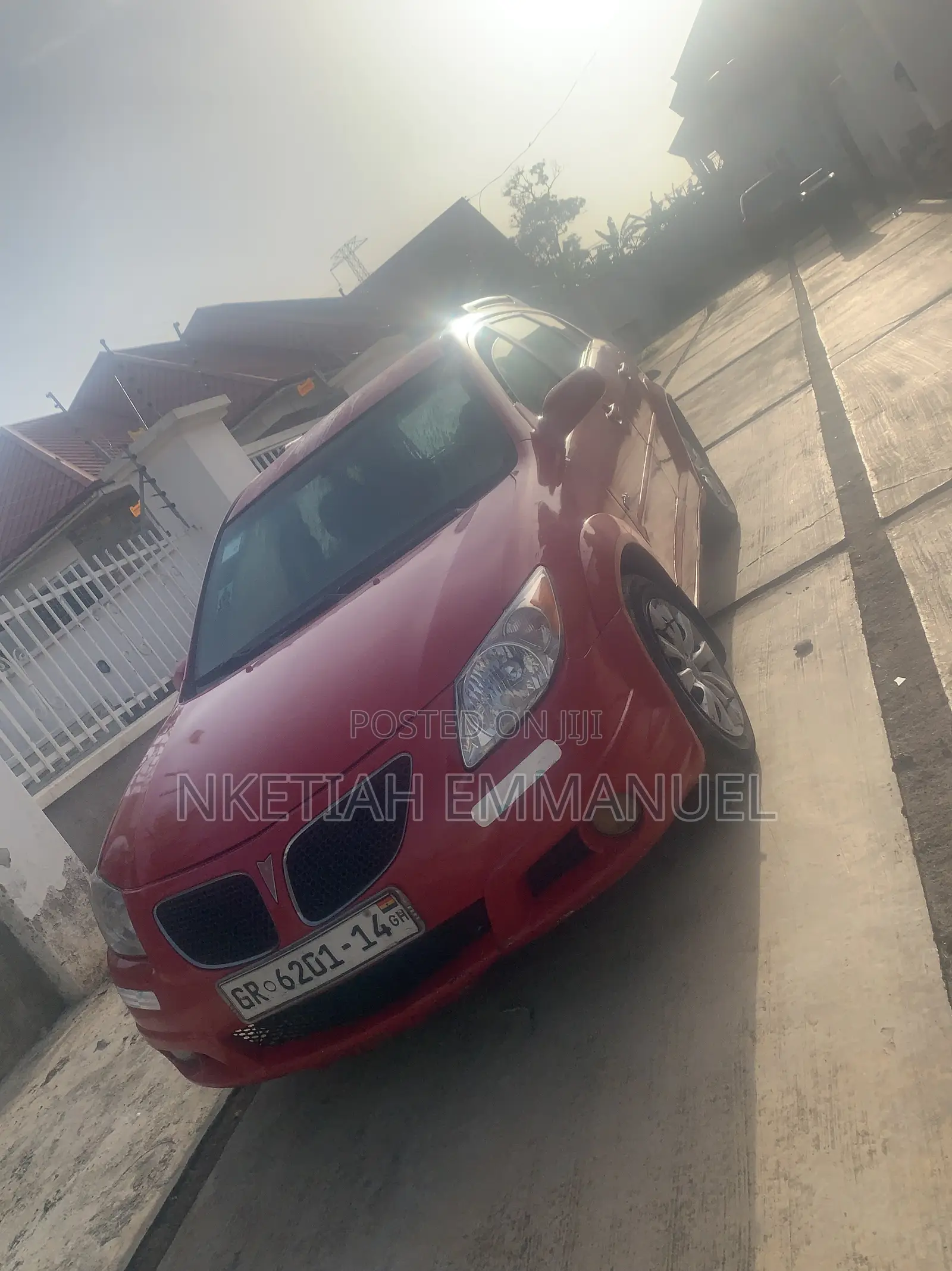 Pontiac Vibe 2008 Red