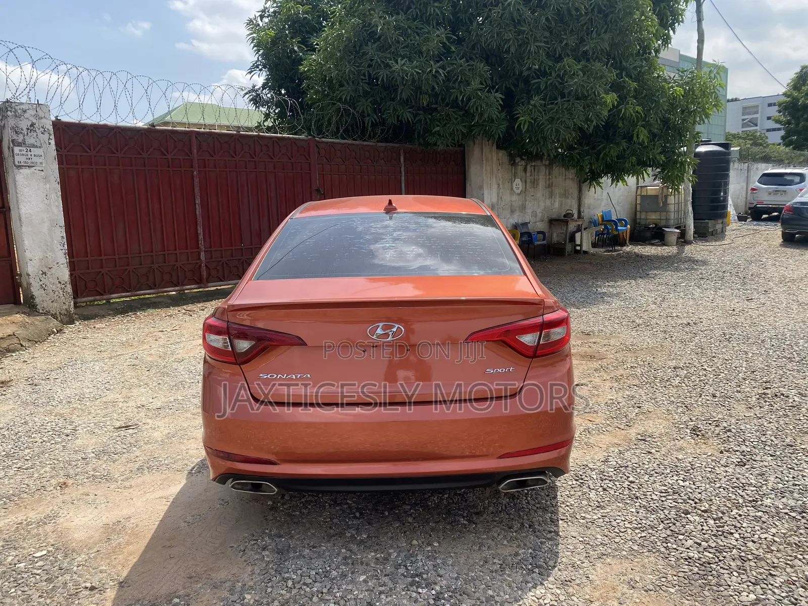 Hyundai Sonata Sport Sedan FWD (2.4L 4cyl 6A) 2016 Orange