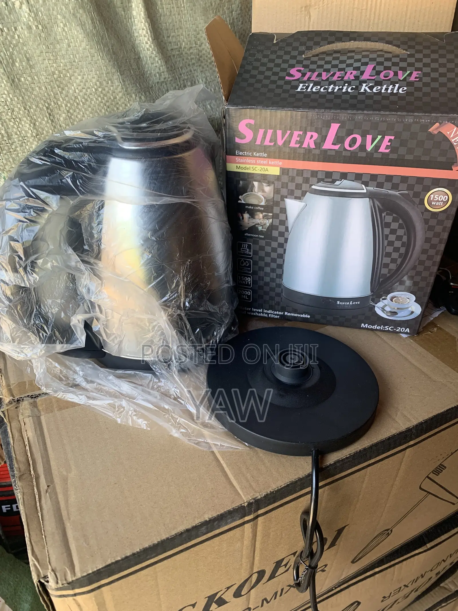 Electric Kettle 2.0l