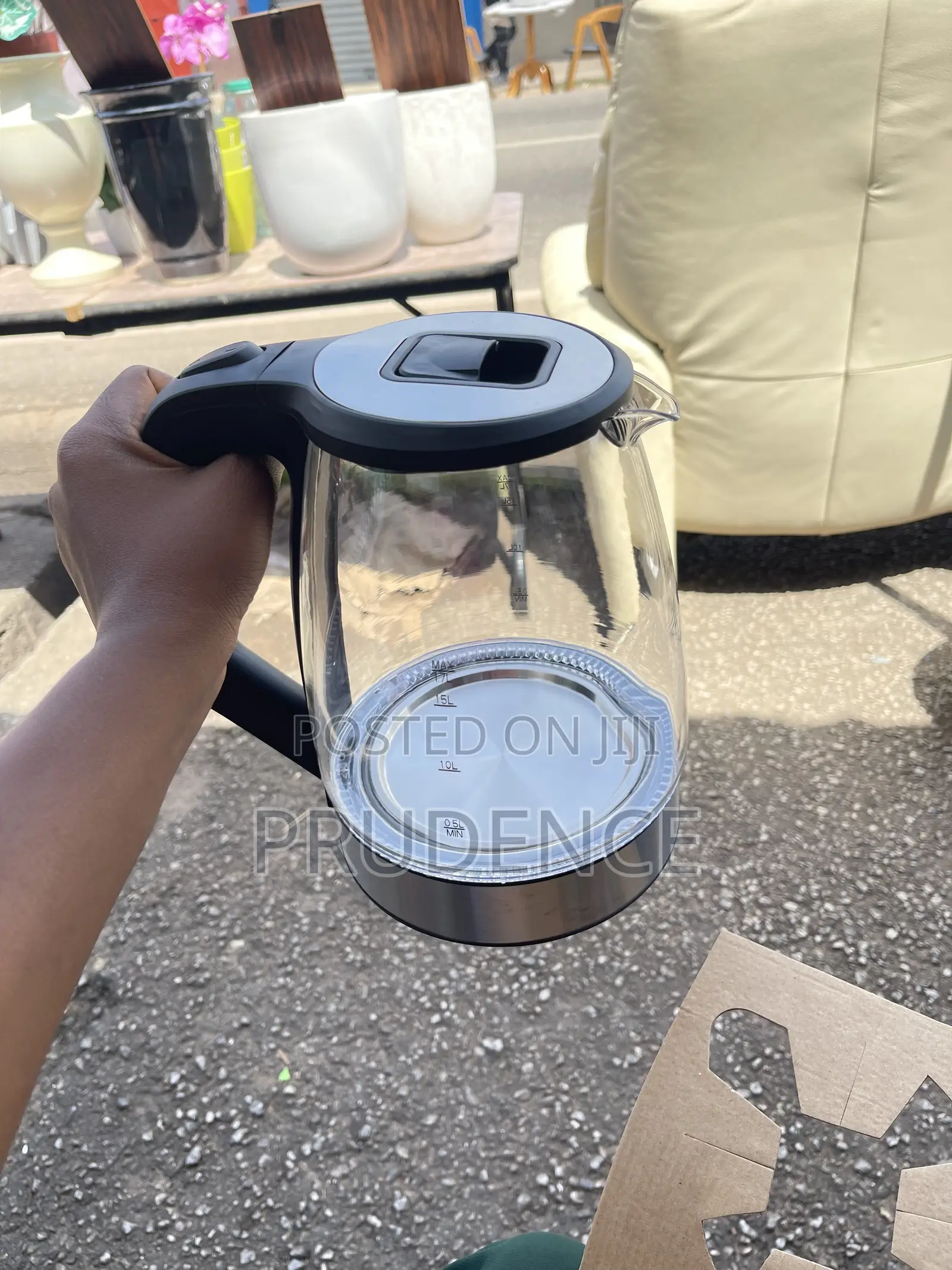 Glass Water Kettle