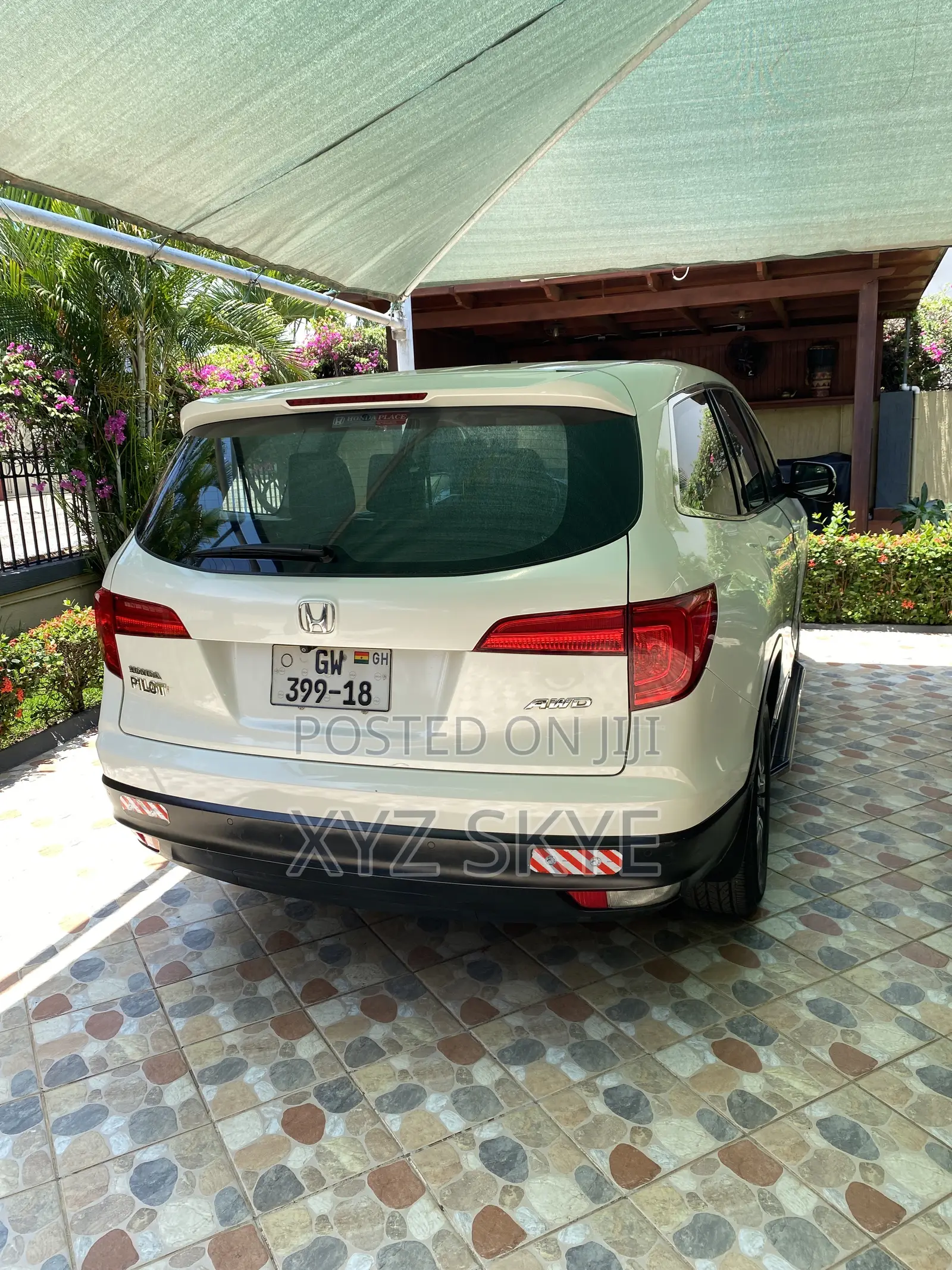 Honda Pilot LX AWD 2018 White