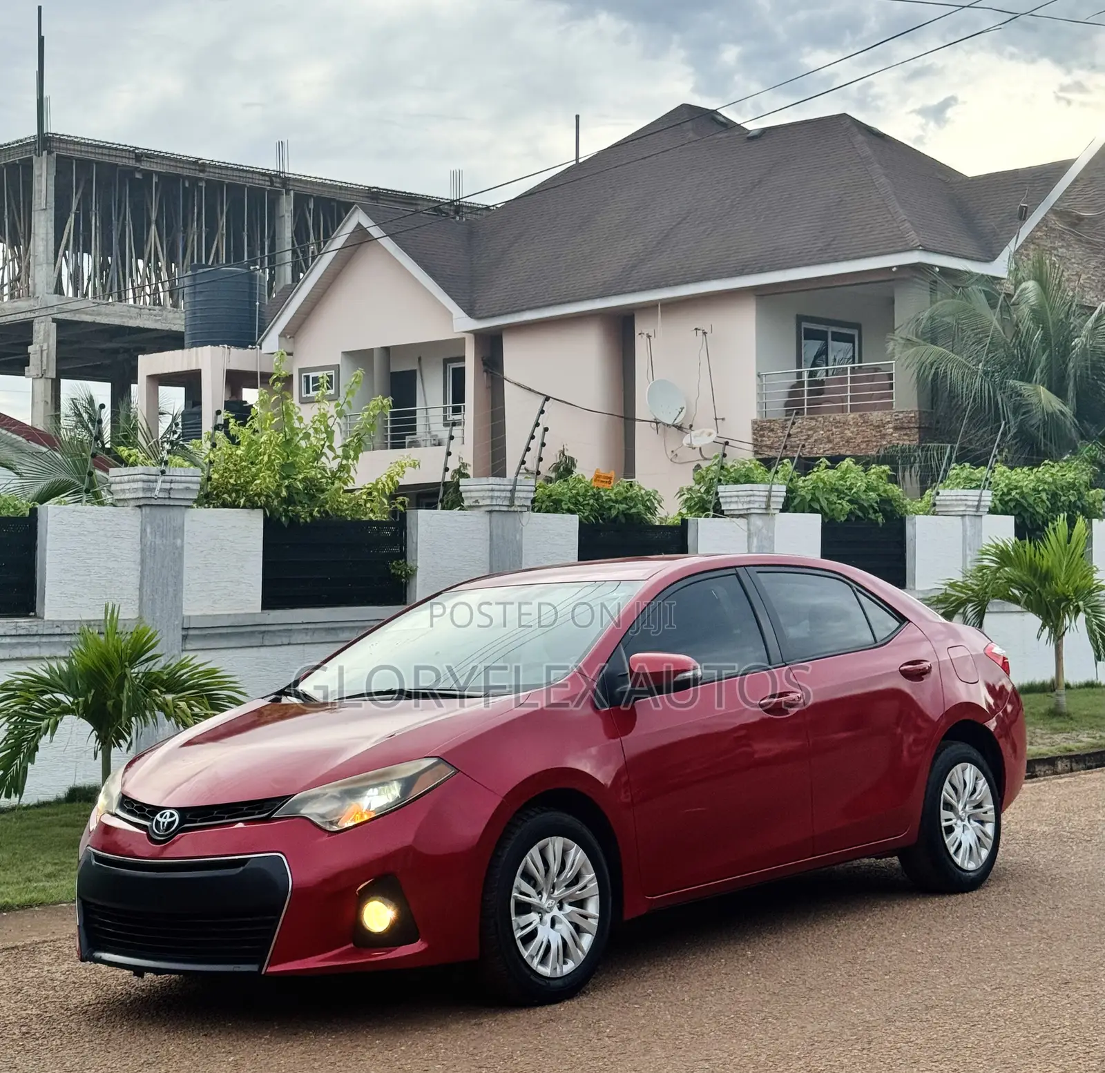 Toyota Corolla LE Eco Plus 4dr Sedan (1.8L 4cyl CVT) 2015 Red