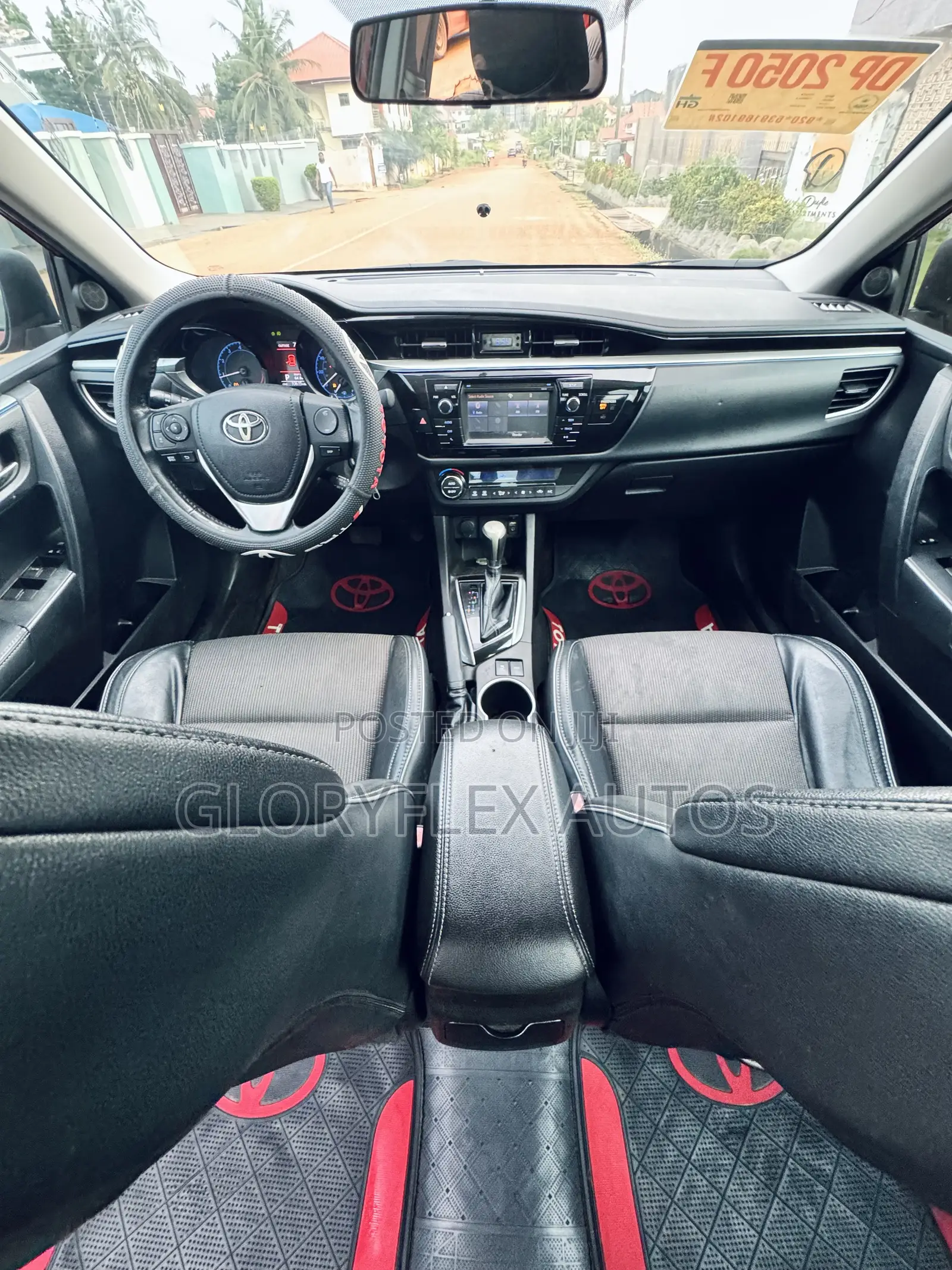 Toyota Corolla LE Eco Plus 4dr Sedan (1.8L 4cyl CVT) 2015 Red